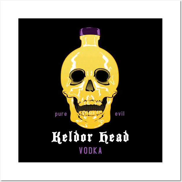 Keldor Head Vodka Wall Art by kentcribbs